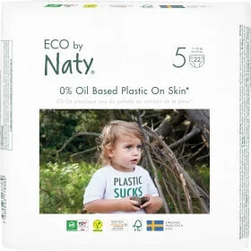 Windeln Eco by Naty Gr. 5 (11-26 kg), 22 St