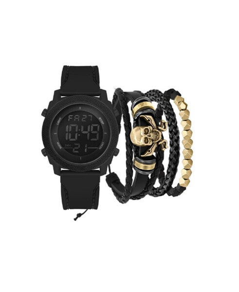 Часы American Exchange Black Silicone Watch