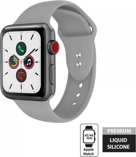 Crong Crong Liquid Band - Pasek Apple Watch 42/44 mm (szary)