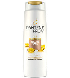 Pantene Pro-V Repair & Care 2in1 - Women - Non-professional - 2-in-1 Shampoo & Conditioner - Damaged hair - 300 ml - Repair - Shine