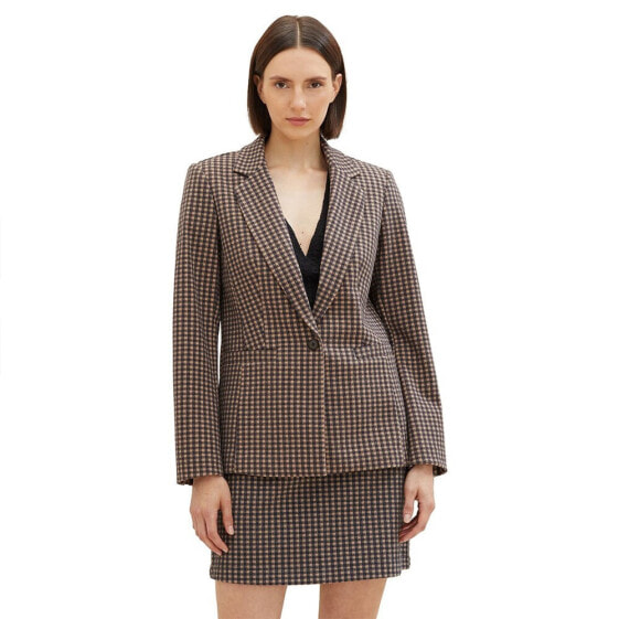 TOM TAILOR 1037912 Checked Blazer