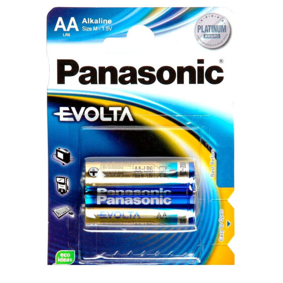 PANASONIC 1x2 Evolta LR 6 Mignon LR6EGE/2BP Batteries