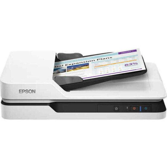 Двухсторонний сканер с Epson B11B239401 LED 300 dpi LAN 25 ppm