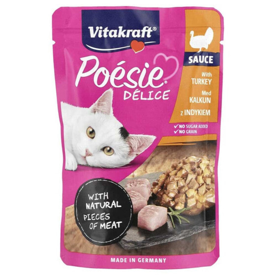 VITAKRAFT POESIE DELICE turkey for cats 85g wet food for cat