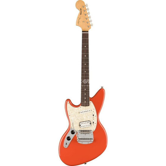 Fender Kurt Cobain Jag-Stang Lefthand RW Fiesta Red