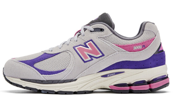 Кроссовки New Balance NB 2002R пурпурно-серые, для мужчин