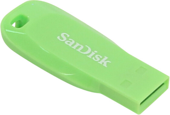SanDisk Cruzer Blade 64 Gb - 64 GB - USB Type-A - 2.0 - Capless - Green