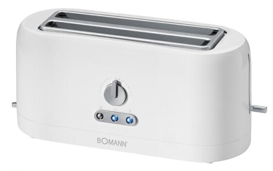 Bomann TA 245 CB - 4 slice(s) - White - 1400 W - 230 V - 50 Hz