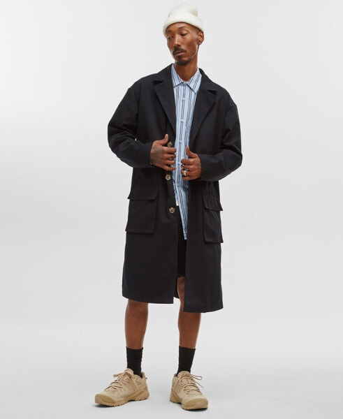 Men's Relaxed-Fit Lightweight Coat, Created for Macy's