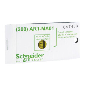 Schneider Electric AR1MB01P - Yellow - Cable/Wire Marker