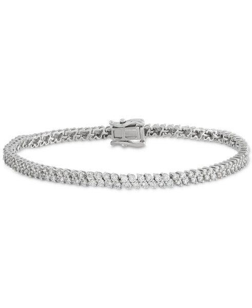 Lab Grown Diamond Tennis Bracelet (2-3/4 ct. t.w.) in 14k White Gold