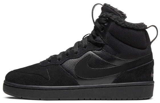 Кеды Nike Court Borough Mid 2 Boot Bg (GS) черные