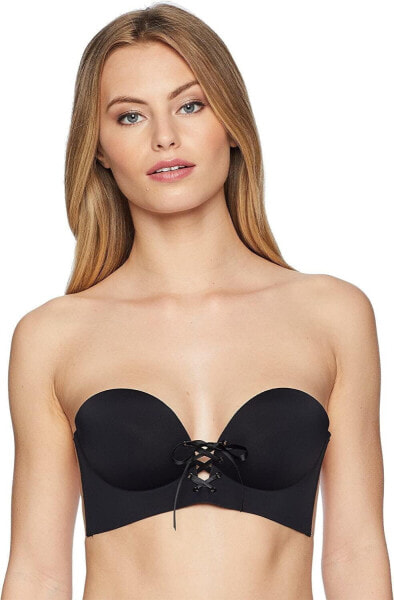 Fashion Forms 280764 U Plunge Cleavage Enhancement Backless Strapless Bra, A