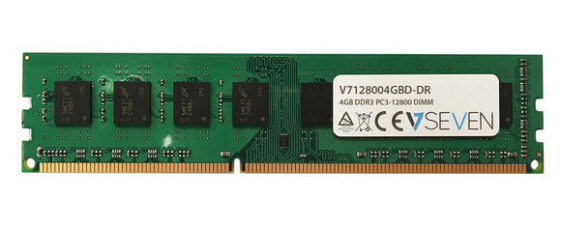 V7 V7128004GBD-DR модуль памяти 4 GB DDR3 1600 MHz