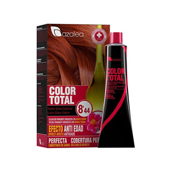 Azalea Color Total No.8.44 Стойкая краска для волос, оттенок светлый глубокий медный блондин