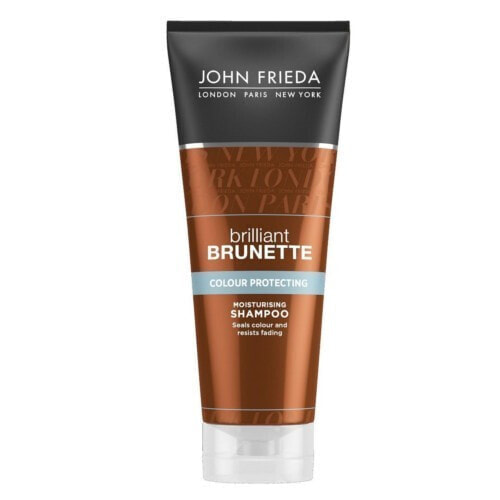 John Frieda Brilliant Brunette Color Protecting Shampoo Увлажняющий шампунь для защиты цвета темных волос 250 мл