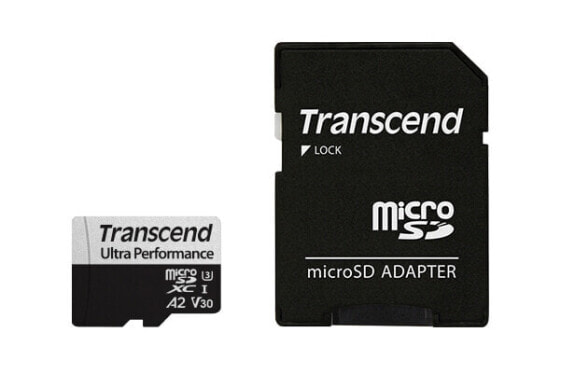 Карта памяти Transcend microSDXC 340S 128 ГБ. UHS-I.
