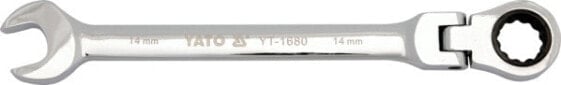 Комбинированный ключ Yato 10мм с резьбой и соединением 1676