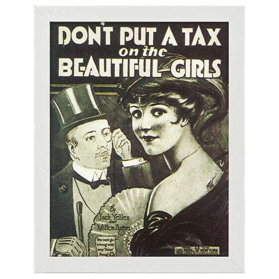 Bilderrahmen No Tax on beautiful Girls