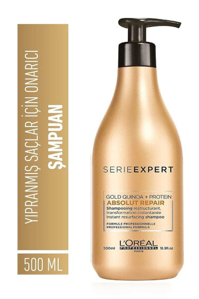 Absolut Repair Gold Quinoa +protein Restructuring Shampoo 500ml KEYÜRN394