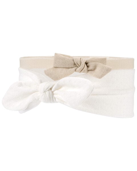 Baby 2-Pack Headwraps 0-12M