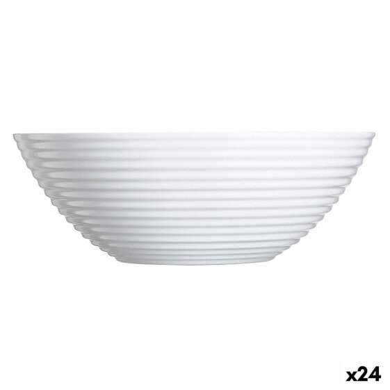 Тарелка стеклянная Luminarc Harena Белый 16 см (24 шт)