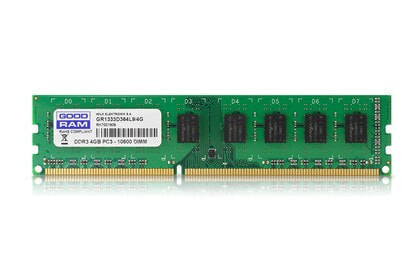 GoodRam GR1333D364L9S/4G - 4 GB - 1 x 4 GB - DDR3 - 1333 MHz - 240-pin DIMM