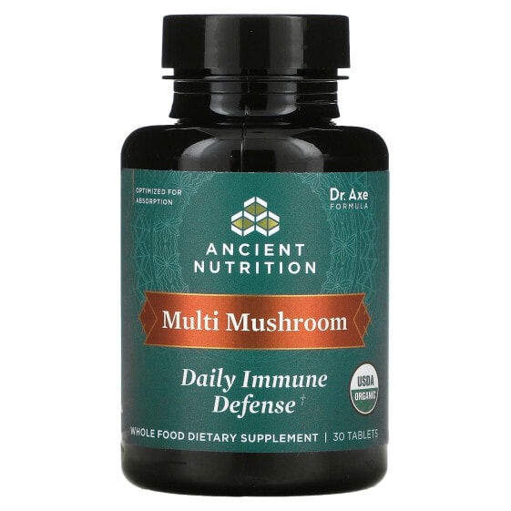 Multi Mushroom, Daily Immune Defense, 30 Tablets