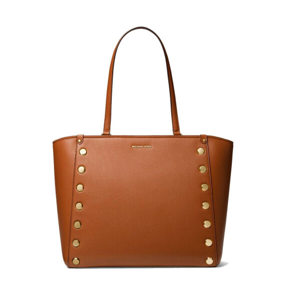 Сумка женская Michael Kors Holly Коричневая 35 x 30 x 17 см