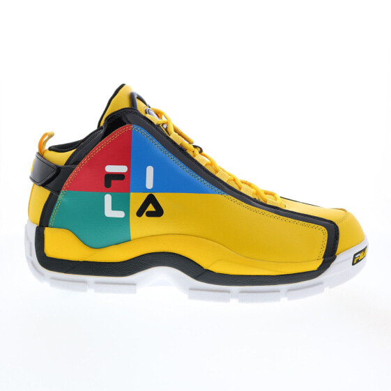 Fila Grant Hill 2 Festival 1BM00743-708 Mens Yellow Athletic Basketball Shoes 16