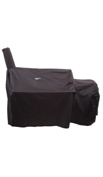 8694010 33.5 x 58.5 x 38 in. Black Grill Cover for Oklahoma Joes Highland Offset Smoker- pack of 4