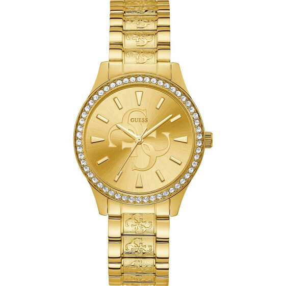 Guess Damen Armbanduhr Anna Gold 38mm Quarz Analog W1280L2