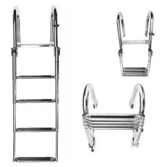 VETUS Inox 4 Steps Deluxe Synthetic Grip Swim Ladder