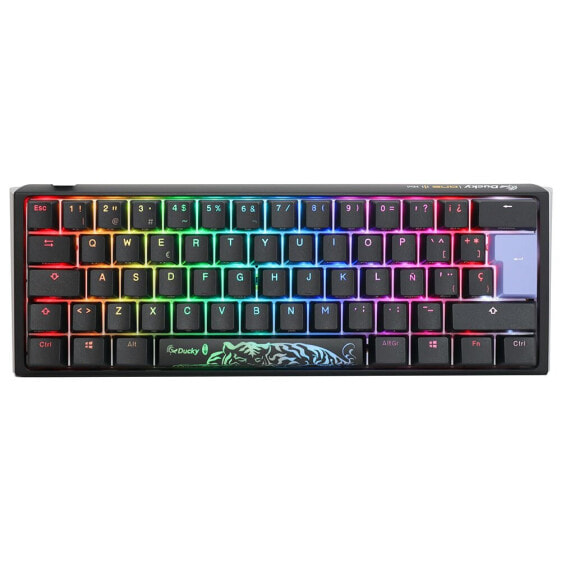 DUCKY One 3 Classic Mini 60 RGB PBT MX Silver gaming keyboard