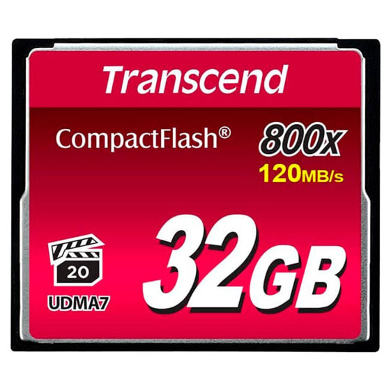 TRANSCEND 800x CompactFlash UDMA 7 32GB memory card