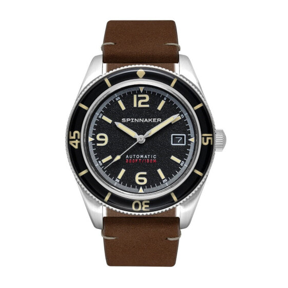 Наручные часы Stuhrling Men's Diver Silver-Tone Link Bracelet Watch 42mm.