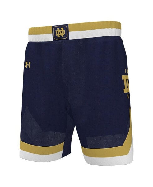 Men's Navy Notre Dame Fighting Irish Replica Basketball Shorts