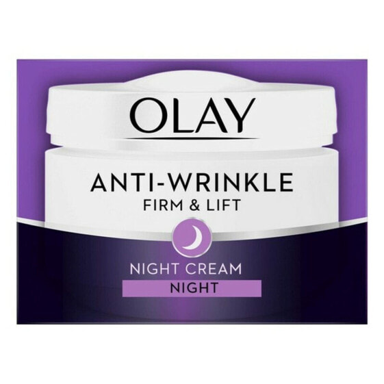 Ночной антивозрастной крем ANti-Wrinkle Olay Live in Morrisons 50 ml