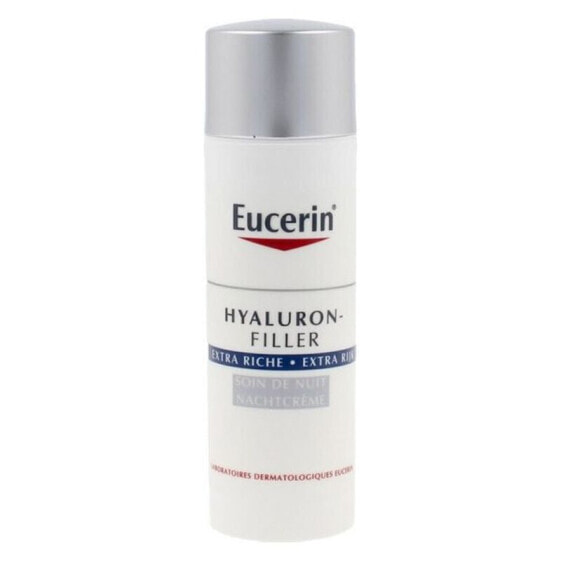 Eucerin Hyaluron-Filler Extra Rich Night Cream Насыщенный ночной крем против морщин для сухой кожи 50 мл