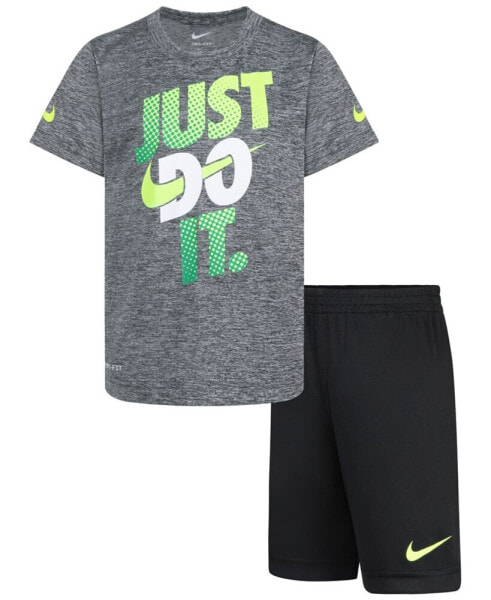 Костюм Nike Toddler Boys Dropsets T-Shirt &