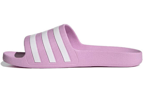 adidas Adilette Aqua Slides 女款 粉白 拖鞋 / Сланцы Adidas Adilette Aqua Slides