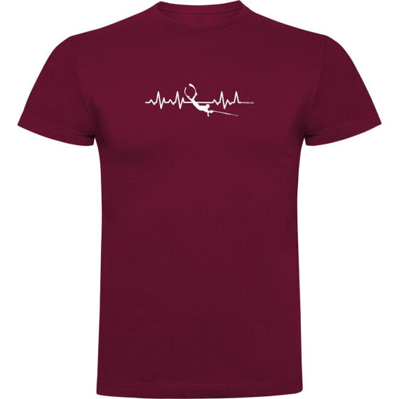 KRUSKIS Spearfishing Heartbeat short sleeve T-shirt