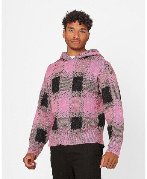 Men's Dalas Plaid Sweater Hoodie