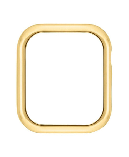 Women's Gold-Tone Alloy Bumper Compatible with Apple Watch 45mm