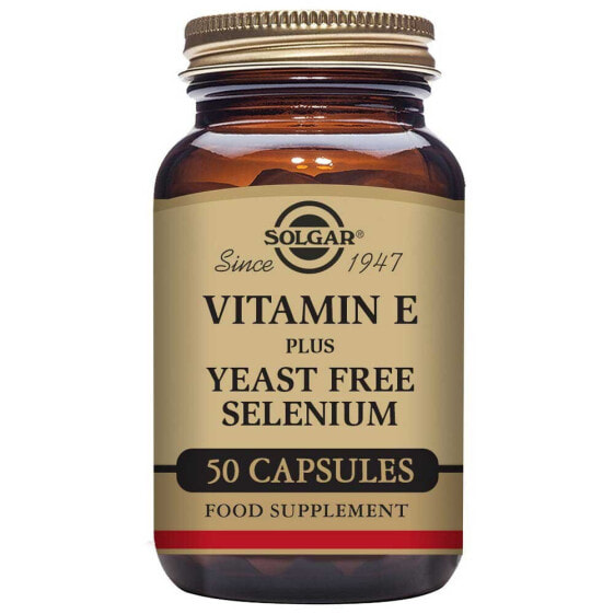 SOLGAR Vitamin E With Selenium 50 Units