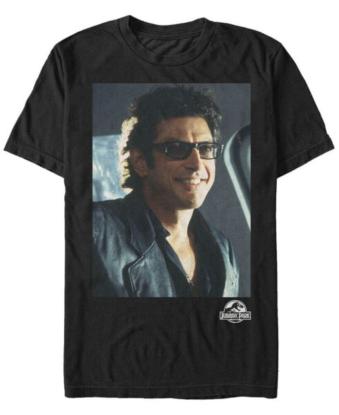 Jurassic Park Men's Goldblum Sly Smile Short Sleeve T-Shirt