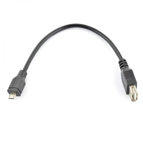 Кабель Goobay OTG HOST micro / USB - 0,2м Cable - черный