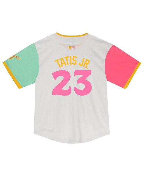Toddler Fernando Tatis Jr. White San Diego Padres City Connect Limited Player Jersey