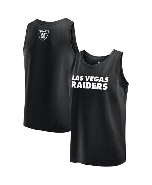 Men's Black Las Vegas Raiders Elements Tank Top