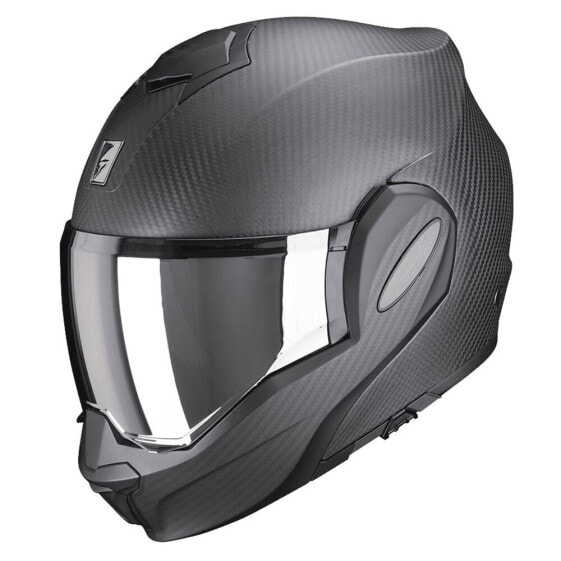 SCORPION EXO-Tech Evo Carbon Solid modular helmet